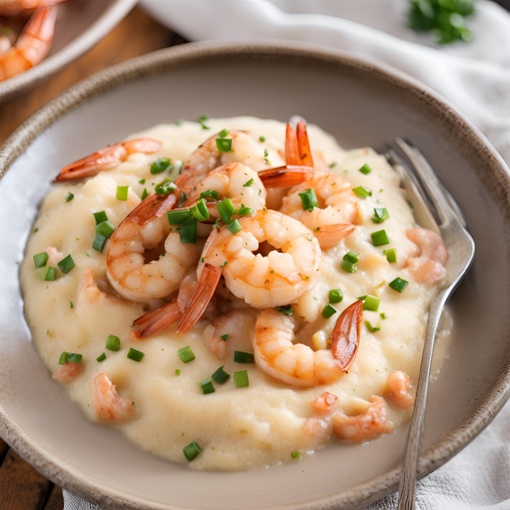 What goes well in shrimp and grits?