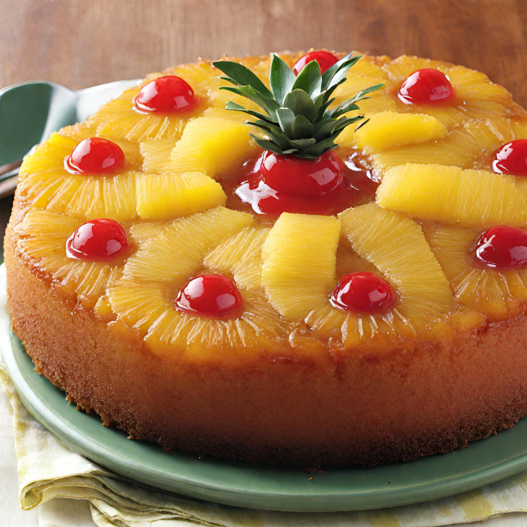 Why is the top of my pineapple upside down cake soggy?