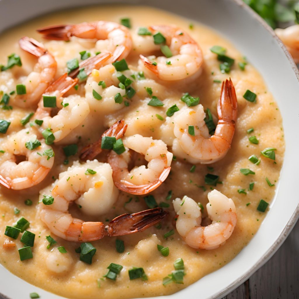 What goes well in shrimp and grits?